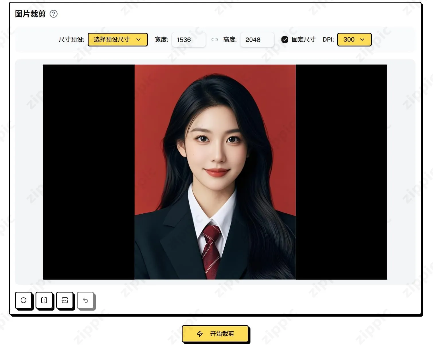 选择图片后展示